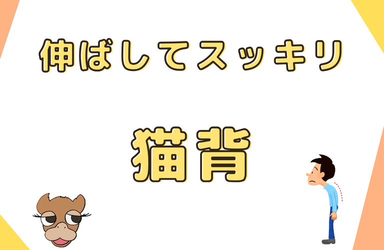 猫背の方にオススメ｜らくだ整体